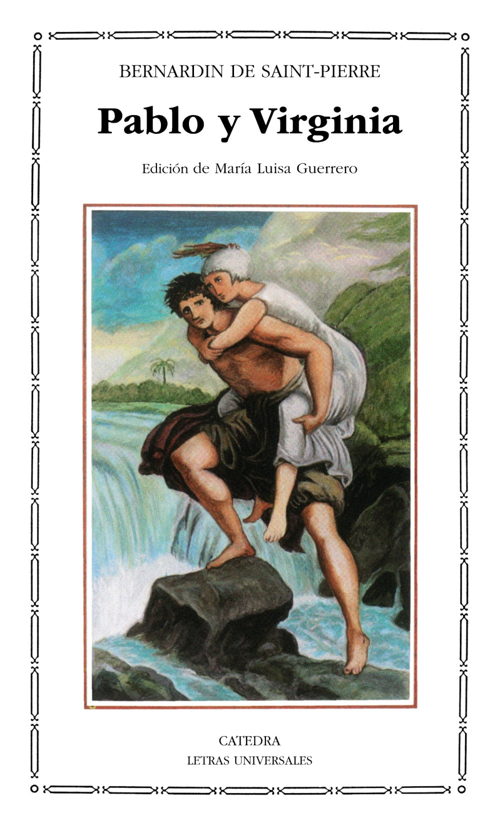Pablo y Virginia, de Saint-Pierre, Bernardin de | portada del libro