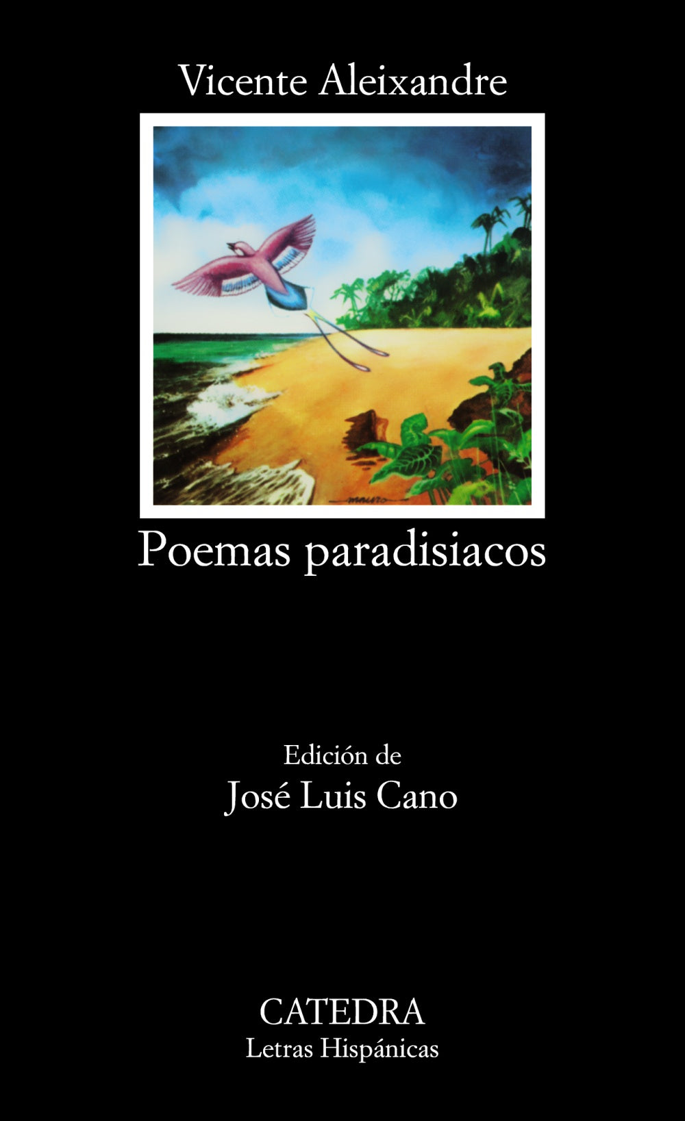 Poemas paradisíacos, de Aleixandre, Vicente | portada del libro