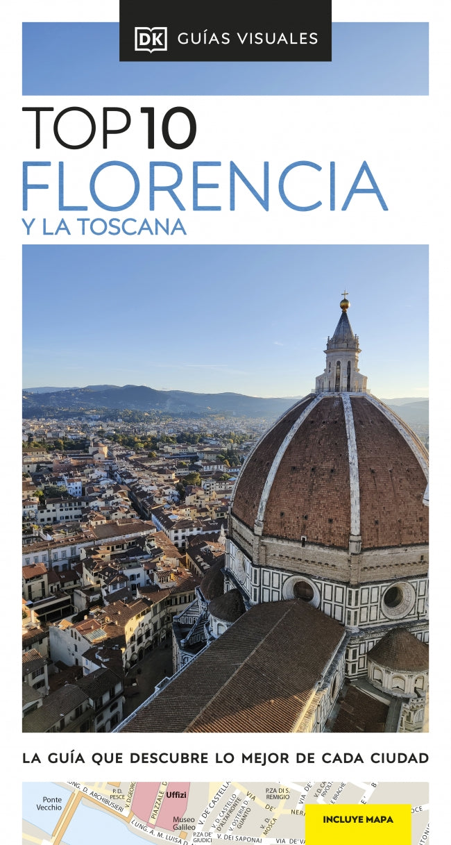 FLORENCIA Y LA TOSCANA TOP 10, de DK | portada del libro