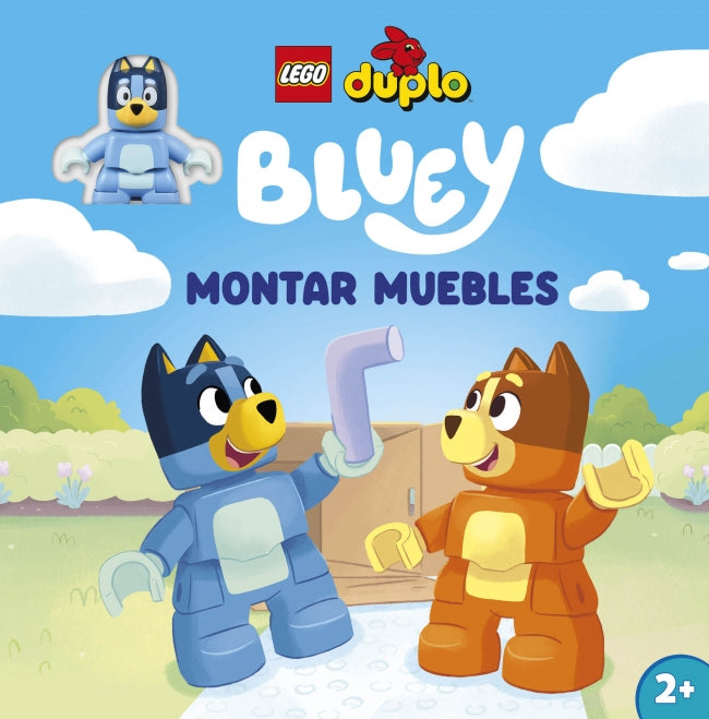 LEGO DUPLO BLUEY: MONTAR MUEBLES, de DK | portada del libro