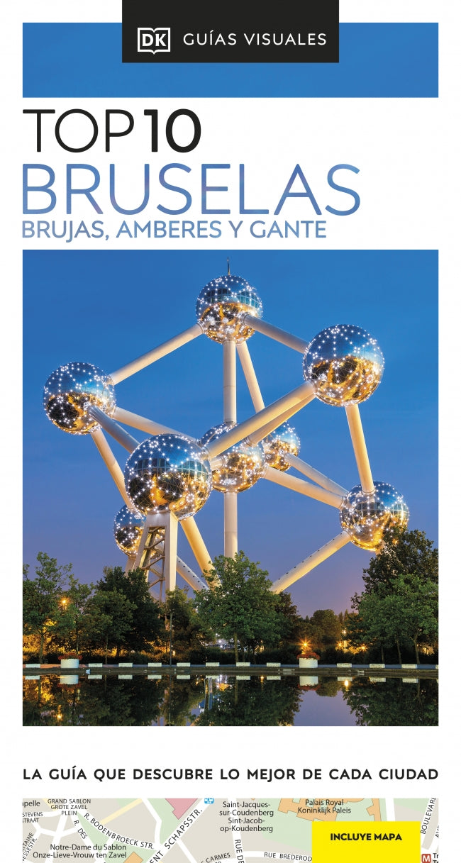 BRUSELAS,BRUJAS,AMBERES,GANTE, de DK | portada del libro