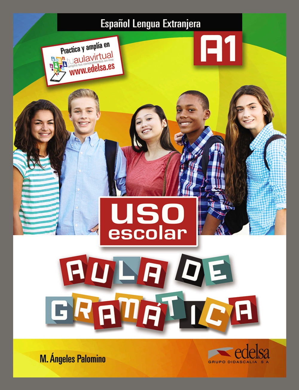 Uso escolar A1 aula de gramática, de Palomino, María Ángeles | portada del libro