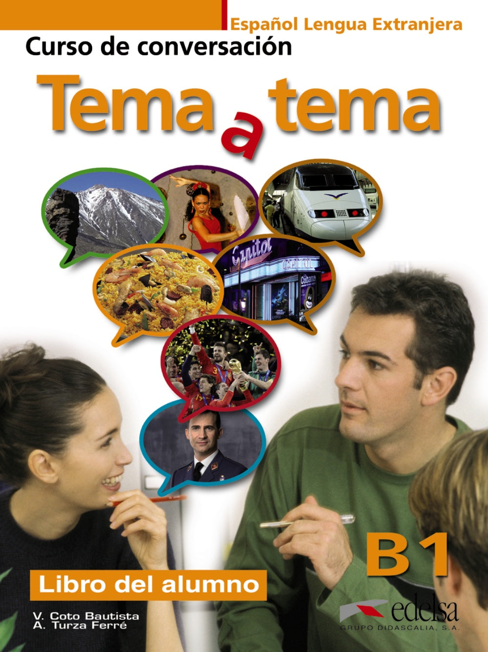 Tema a tema B1 - libro del alumno, de Turza Ferré, Anna | portada del libro