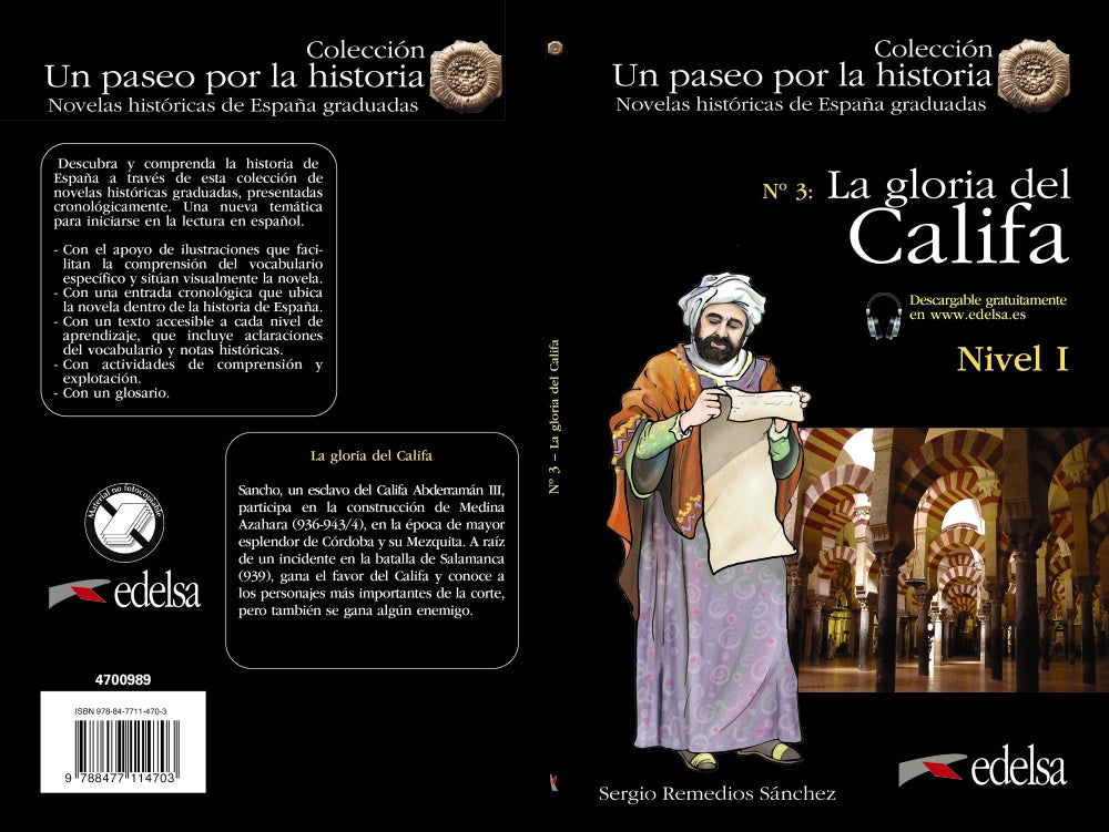 NHG 1 - La gloria del califa, de Remedios Sánchez, Sergio | portada del libro