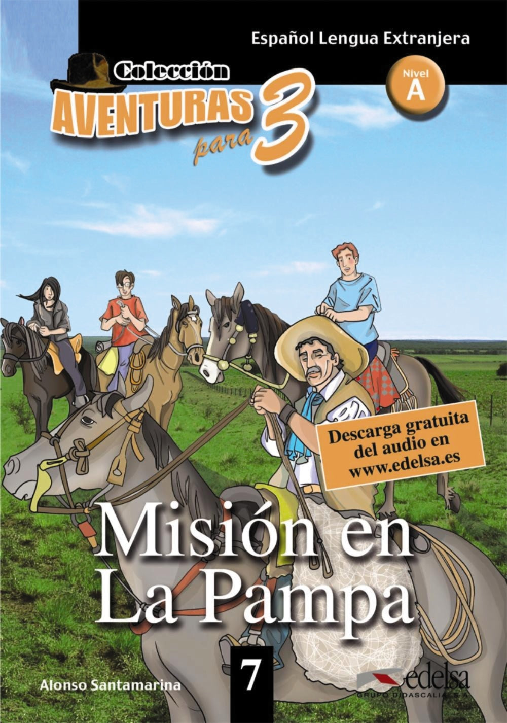 APT 7 Misión en la Pampa, de Alfonso Santamarina | portada del libro