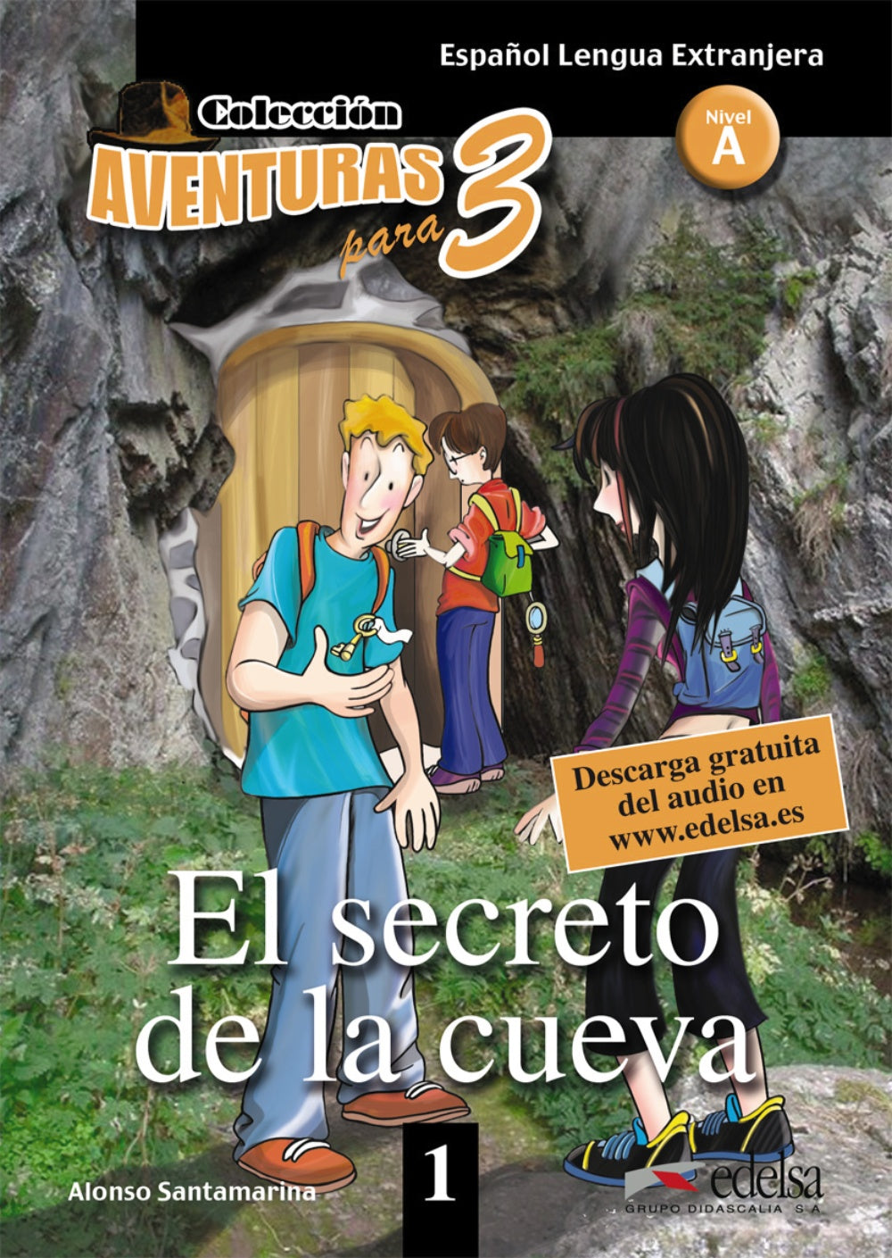 APT 1 - El secreto de la cueva, de Alfonso Santamarina | portada del libro