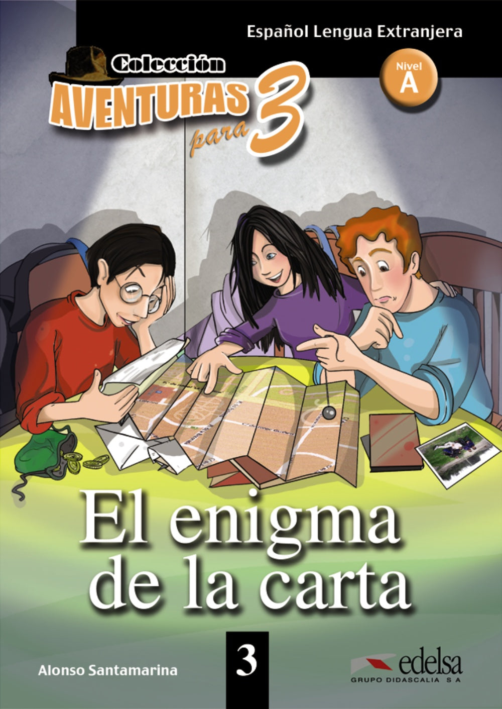 APT 3 - El enigma de la carta, de Alfonso Santamarina | portada del libro