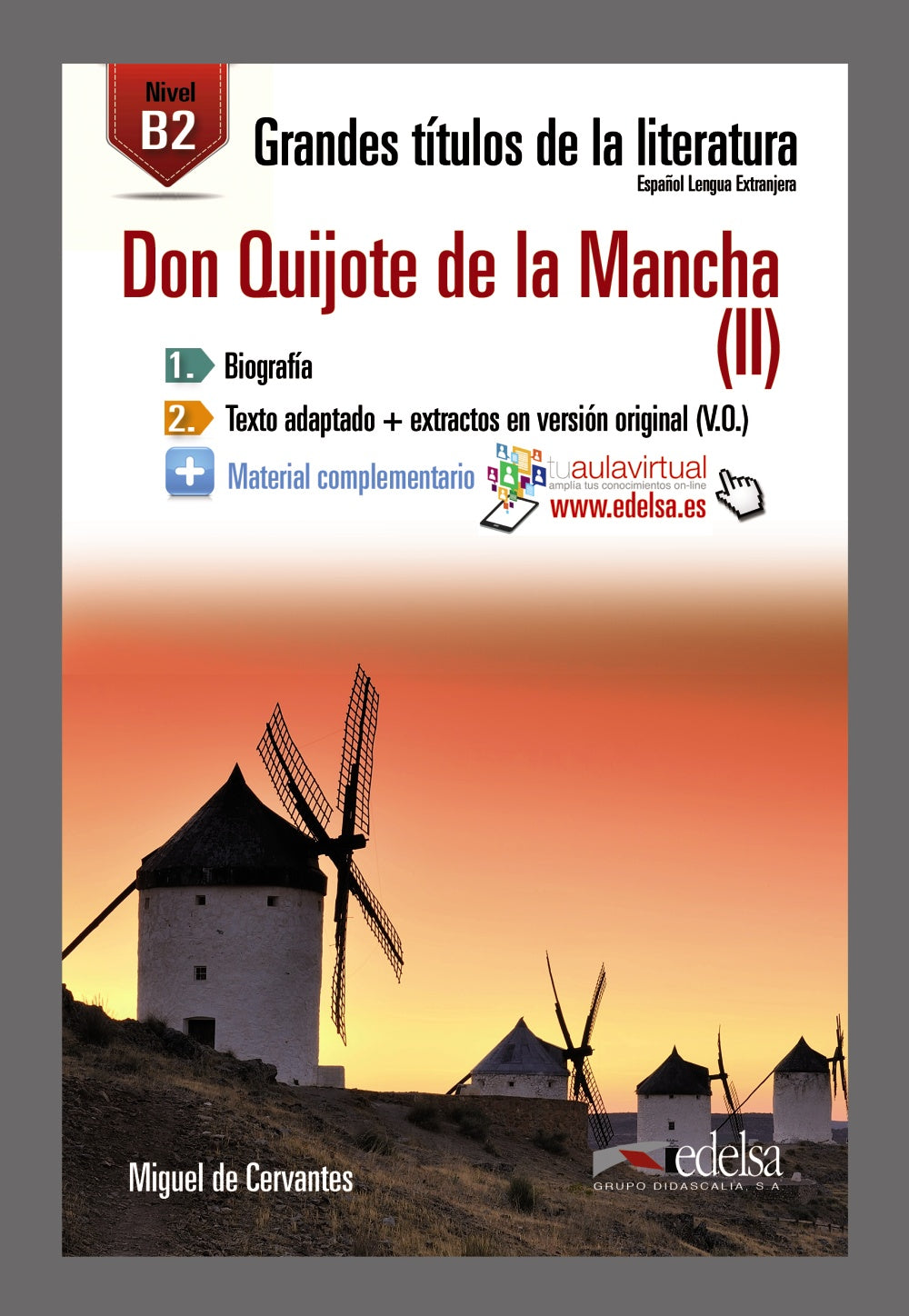 GTL B2 - Don Quijote II, de González Hermoso, Alfredo | portada del libro