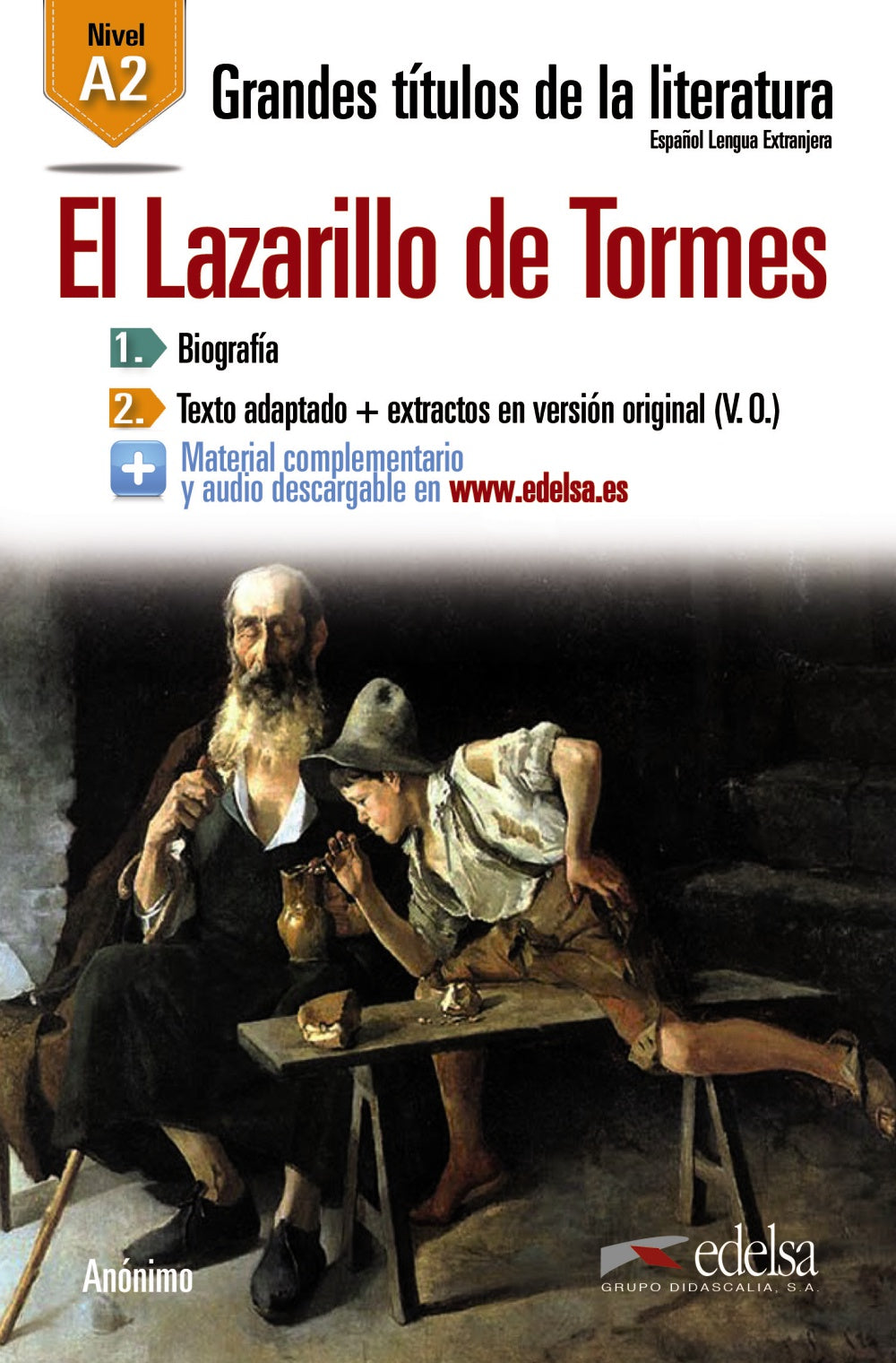 GTL A2 - El Lazarillo de Tormes, de González Hermoso, Alfredo | portada del libro