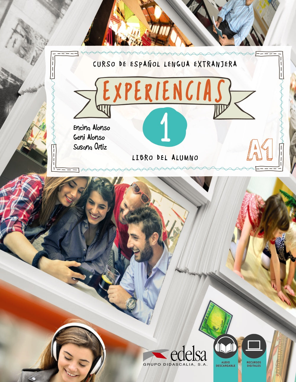 Experiencias 1. A1. Libro del alumno, de Alonso Arija, Encina | portada del libro