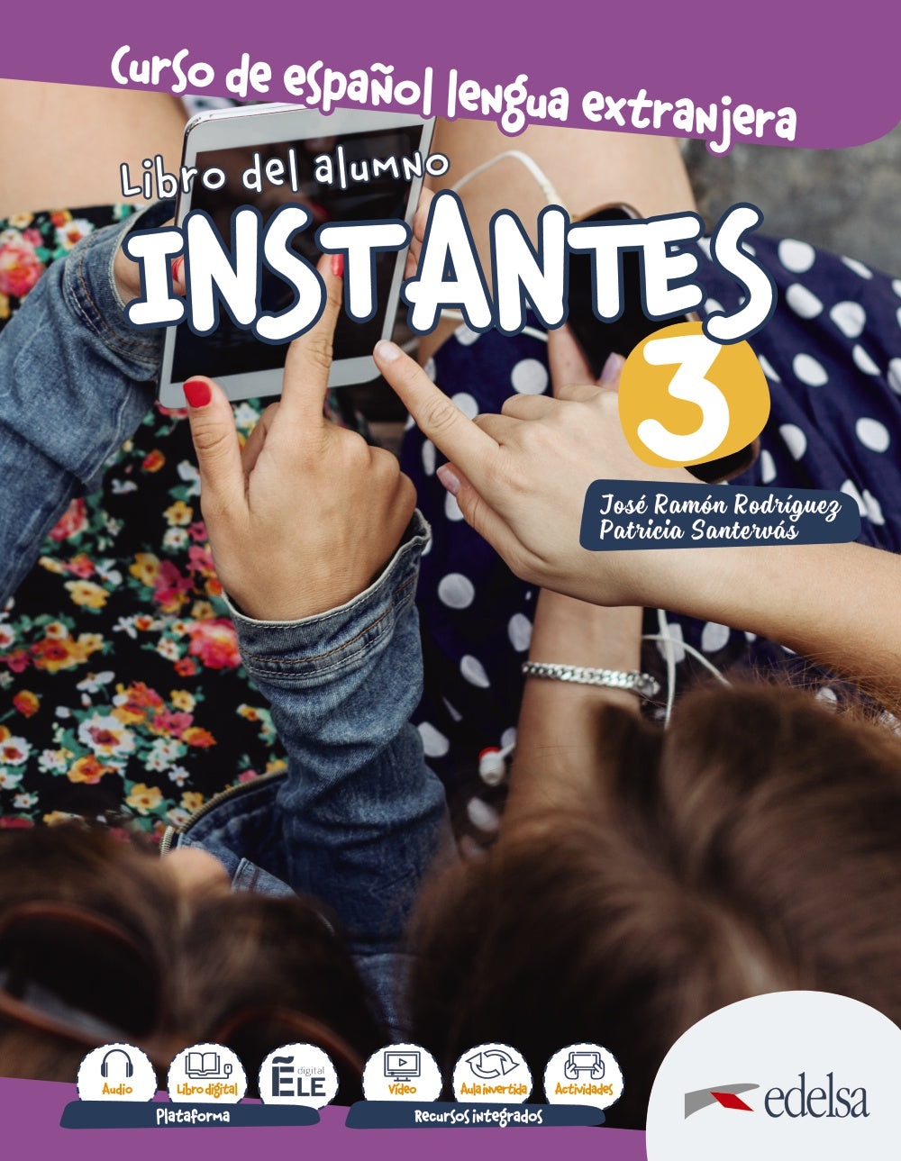 Instantes 3. Libro del alumno, de Santervás González, Patricia | portada del libro