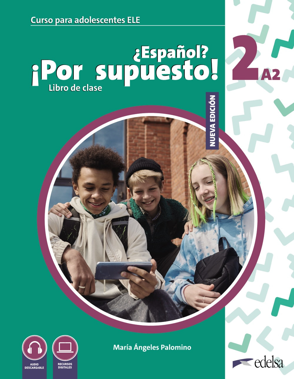 Nuevo ¿Español? ¡Por supuesto! 2 (A2) Alumno, de Palomino, María Ángeles | portada del libro