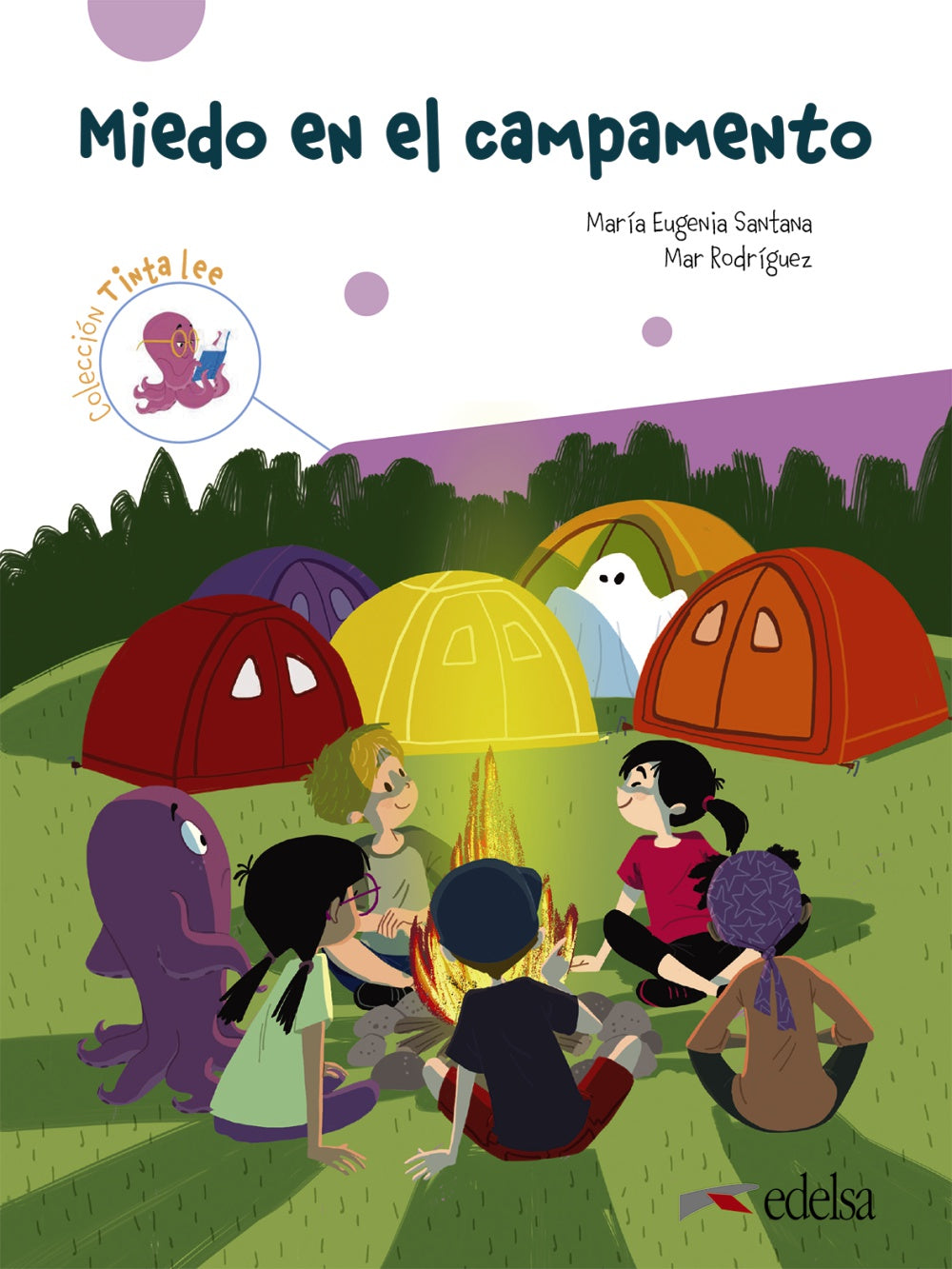 Tinta lee. Miedo en el campamento, de Santana Rollán, Mª Eugenia | portada del libro