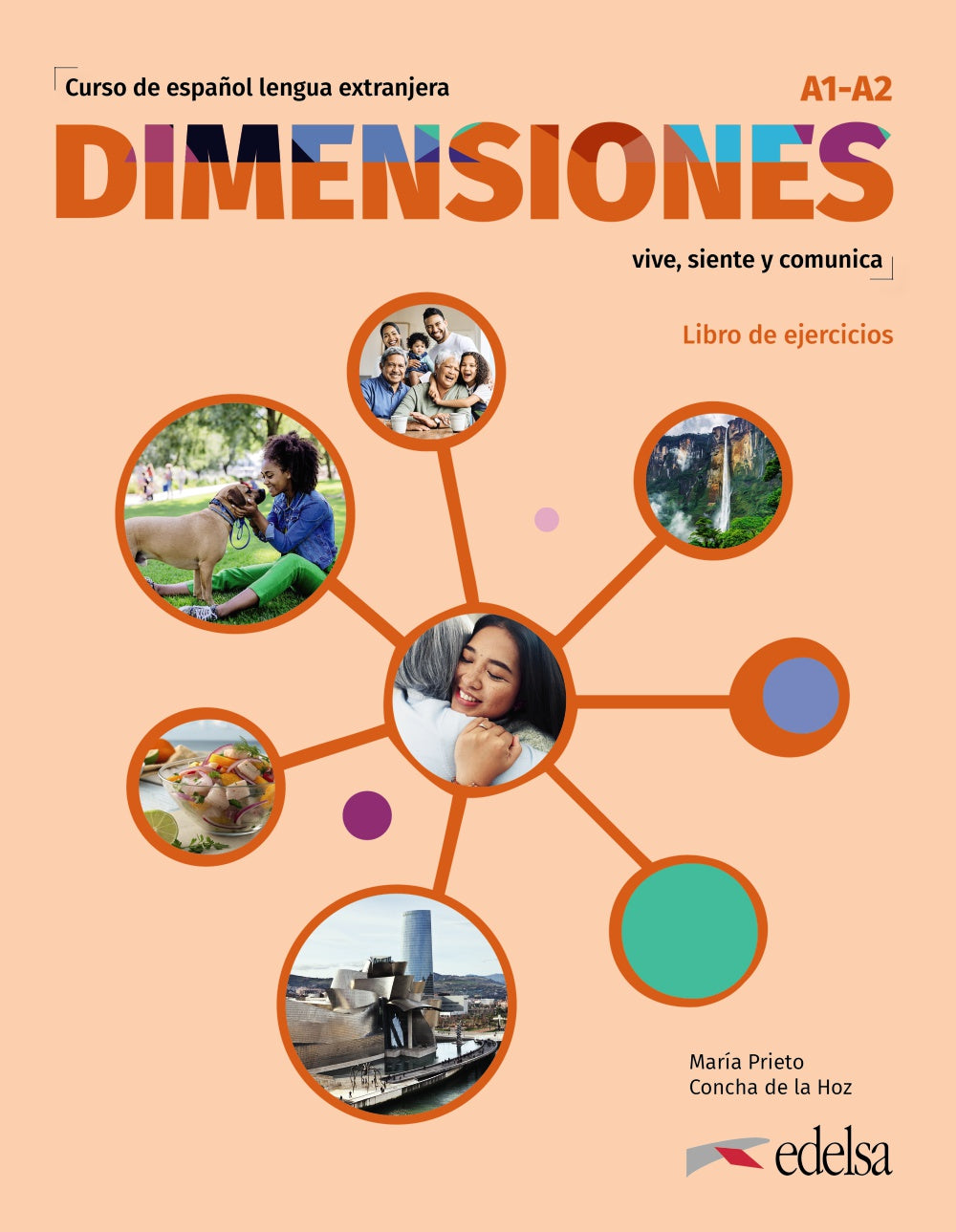 Dimensiones A1-A2. Libro de ejercicios, de Hoz Fernández, Concepción de la | portada del libro