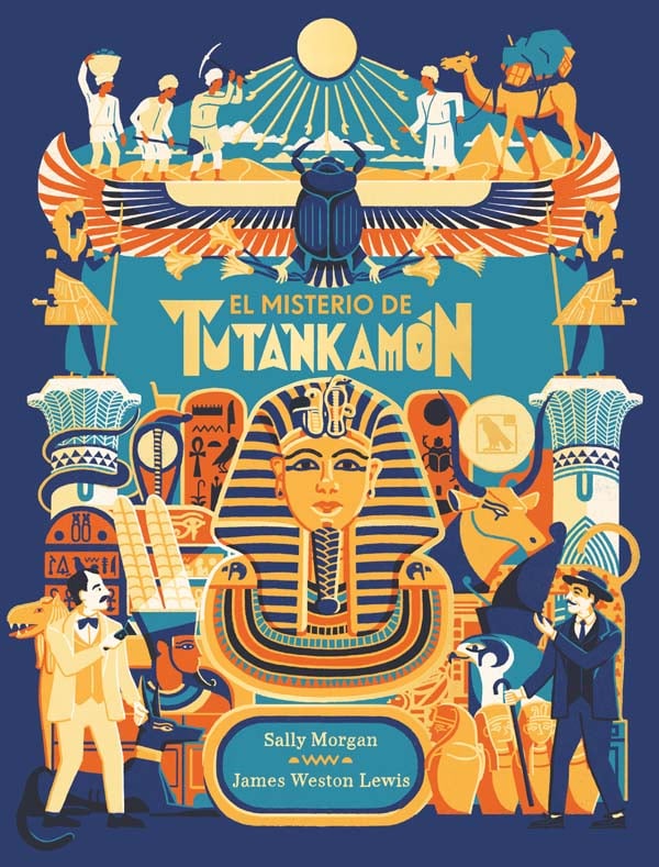 El misterio de Tutankamón, de Morgan | portada del libro