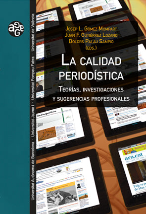 La calidad periodÆstica, de GutiÄrrez Lozano | portada del libro