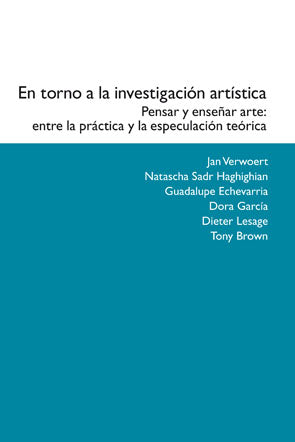 En torno a la investigaciùn artÆstica, de Verwoert | portada del libro