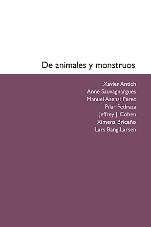 De animales y monstruos, de Varios autores | portada del libro