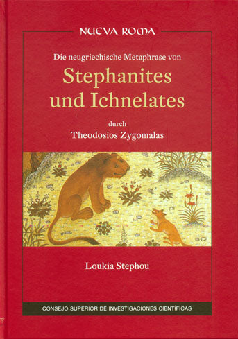 Die neugriechische Metaphase von Stephanites und Ichnelates, de Stephou | portada del libro