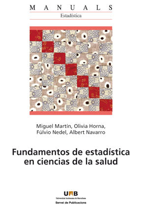 Fundamentos de estadÆstica en ciencias de la salud, de Martín | portada del libro