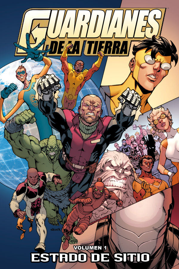 Guardianes de la tierra 1, de Kirkman | portada del libro