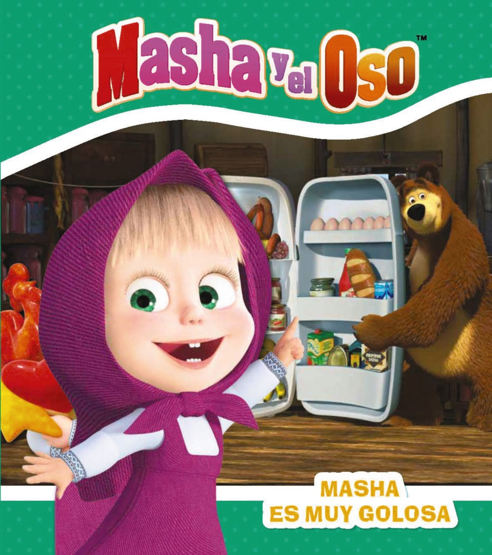 Masha y el Oso. Masha es muy golosa, de Kuzovkov, O. | portada del libro