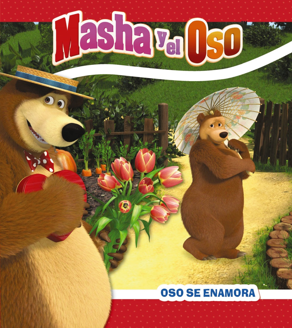 Masha y el Oso. Oso está enamorado, de Kuzovkov, O. | portada del libro
