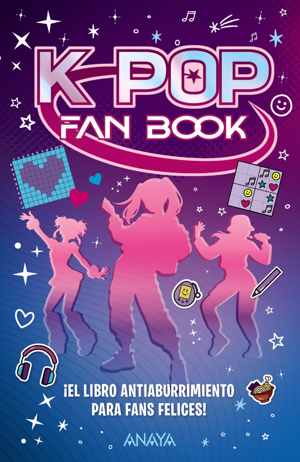 K-pop Fan Book. ¡El libro antiaburrimiento para fans felices!, de Varios | portada del libro