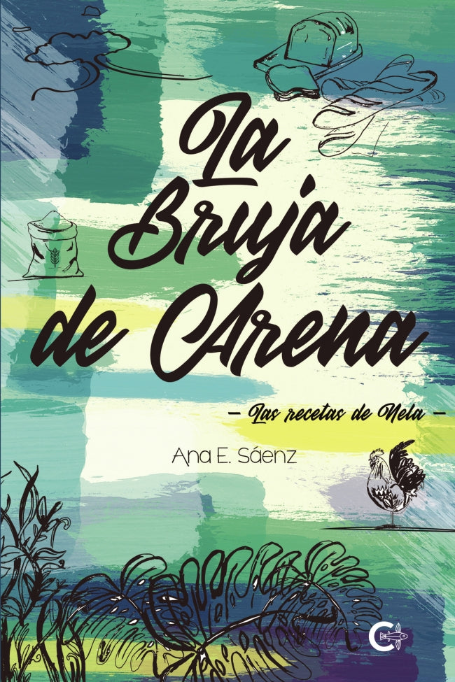 (I.B.D.) LA BRUJA DE ARENA. LAS RECETAS DE NELA, de Saénz | portada del libro