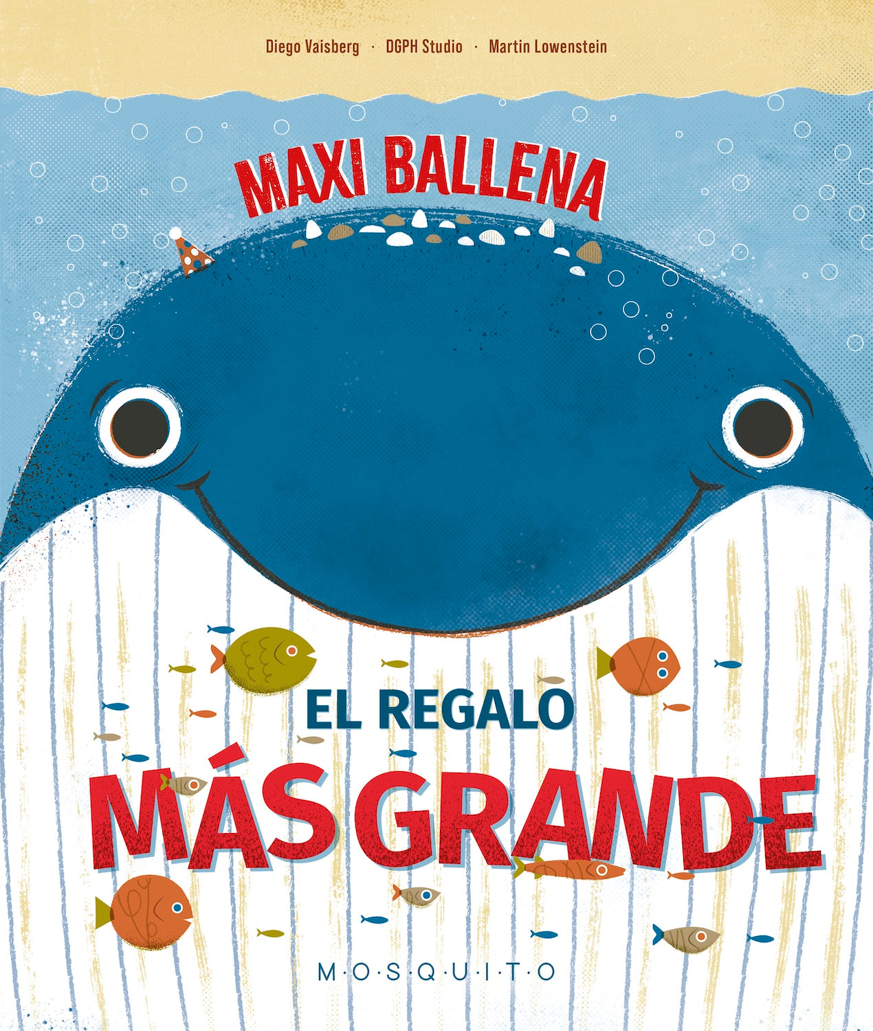 MANY LA BALLENA, de VAISBERG | portada del libro