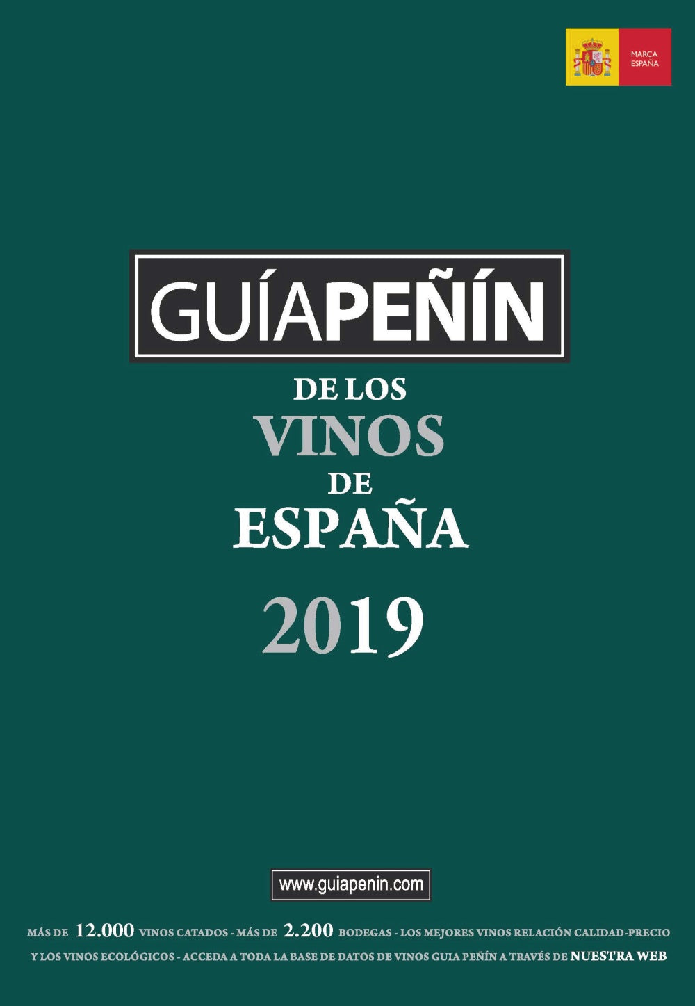 Guía Peñin de los Vinos de España 2019, de Guía Peñín | portada del libro