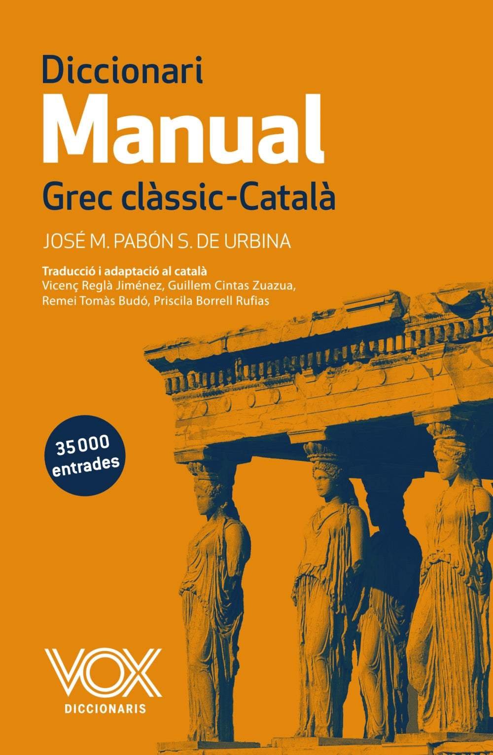 Diccionari Manual Grec clàssic-Català, de Pabón de Urbina, José María | portada del libro