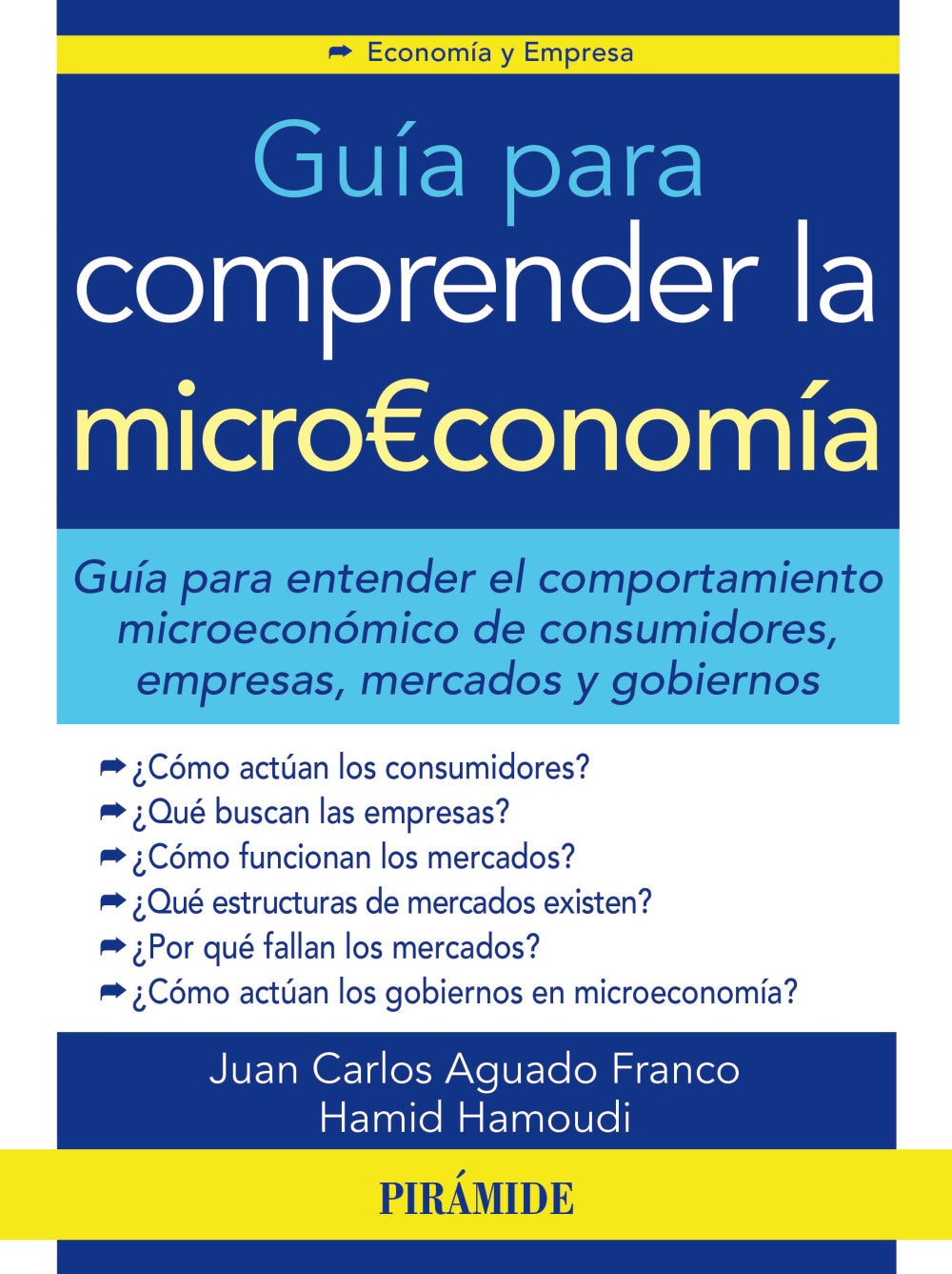 Guía para comprender la microeconomía, de Aguado Franco | portada del libro