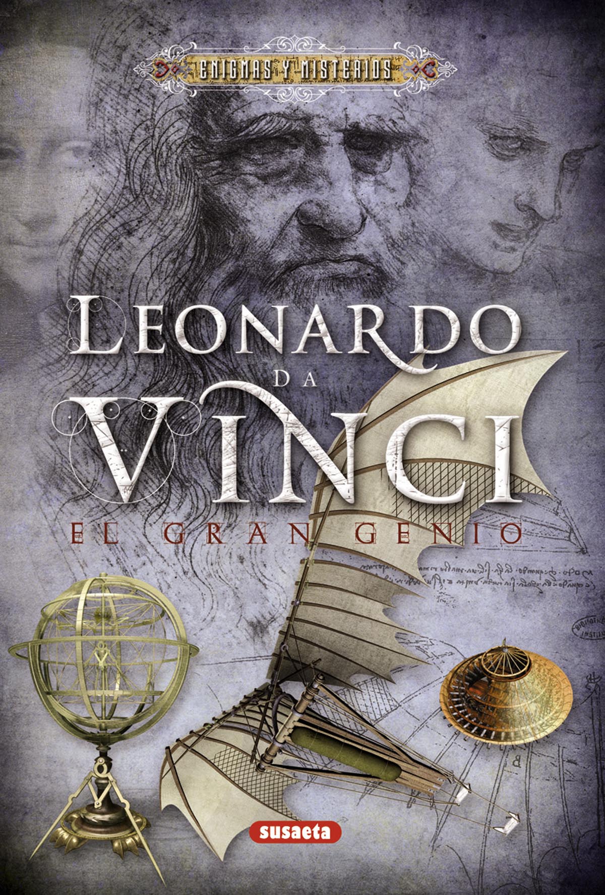 Leonardo Da Vinci. El gran genio, de Giacobbo | portada del libro