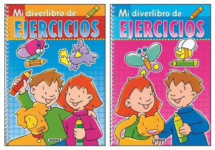 Mi diverlibro de ejercicios (2 títulos), de Susaeta | portada del libro