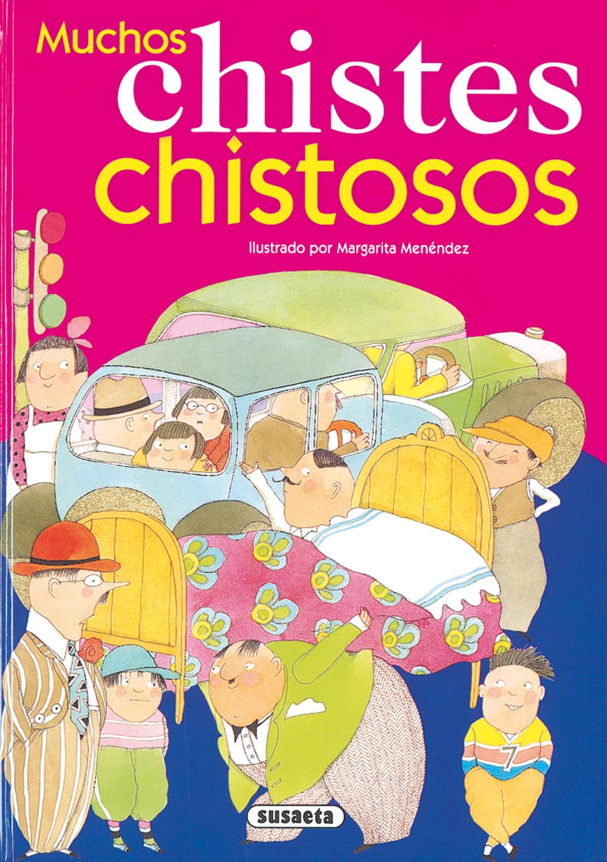 Muchos chistes chistosos, de Susaeta | portada del libro