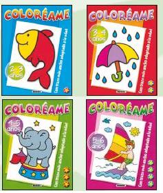 Coloréame (4 t¡tulos), de AA.VV. | portada del libro