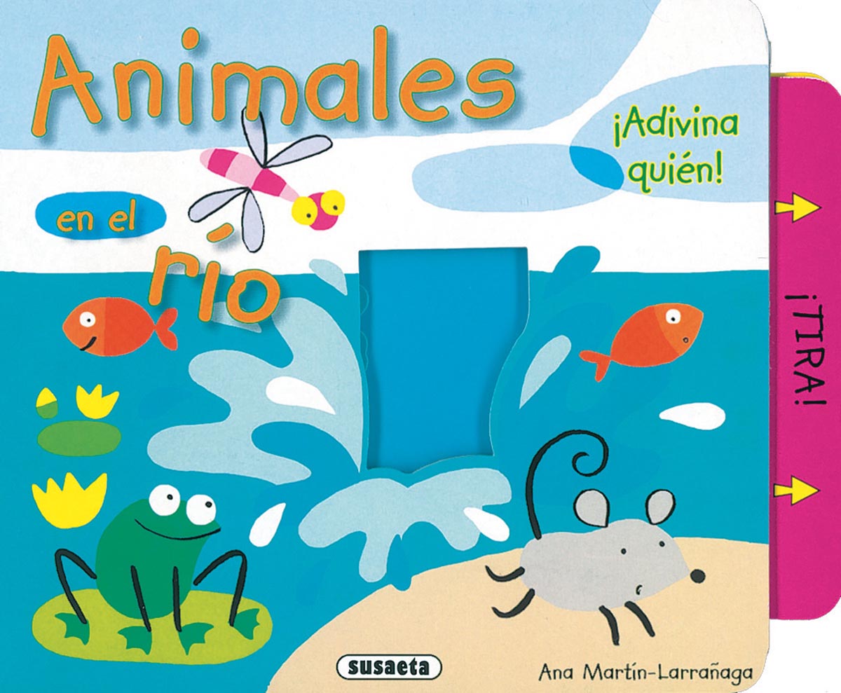 Animales en el río, de Martín-Larrañaga | portada del libro