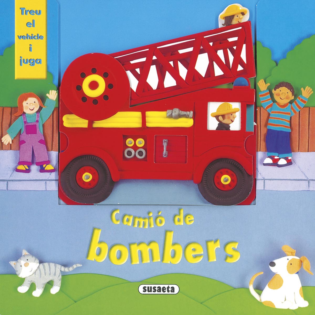 Camió de bombers, de Susaeta | portada del libro