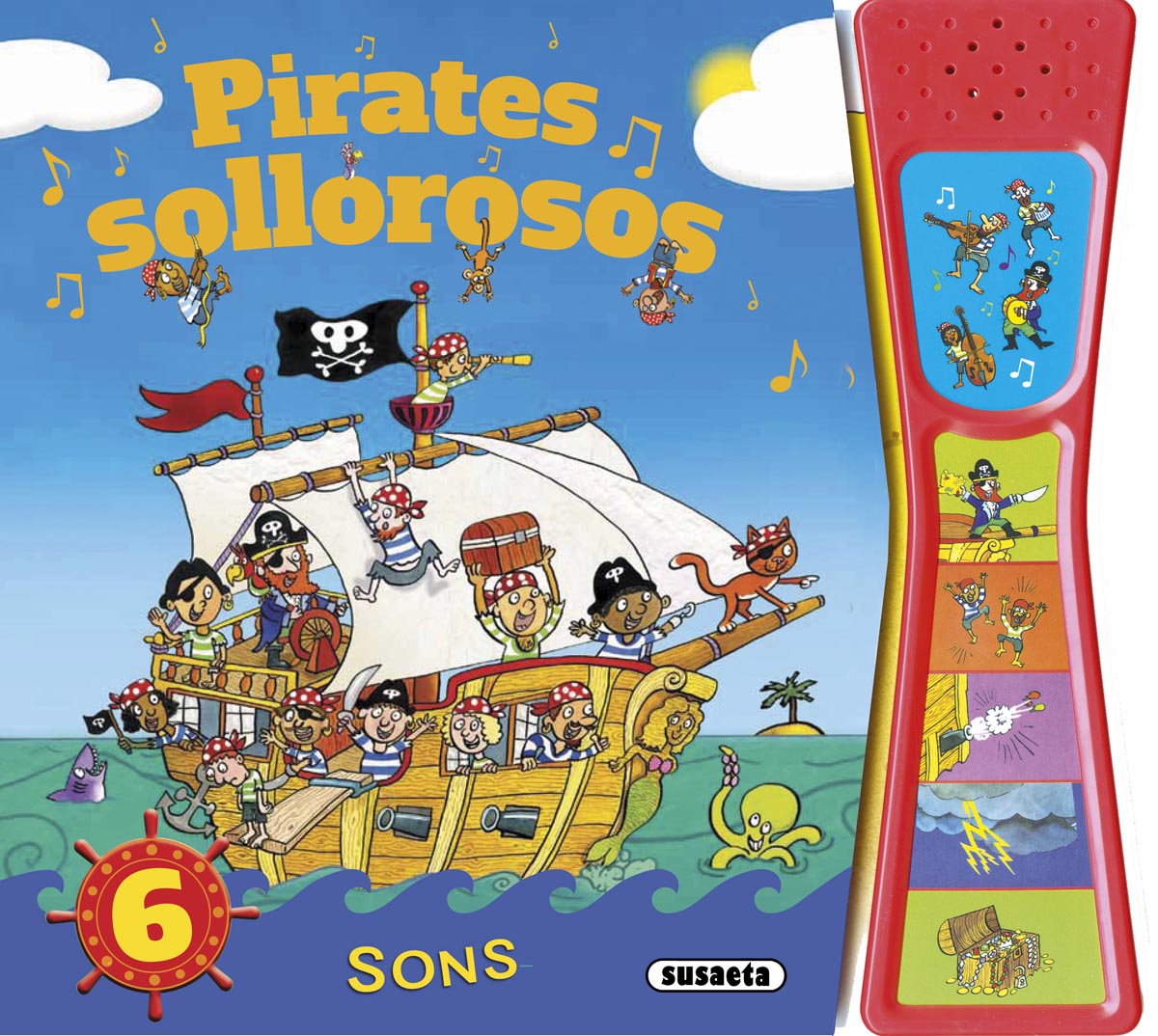 Pirates sorollosos, de Susaeta | portada del libro