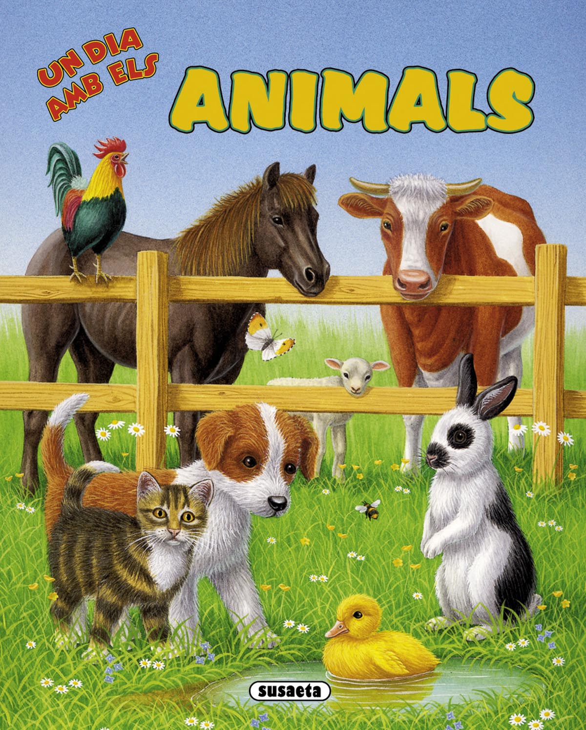 Un dia amb els animals, de Fisher | portada del libro