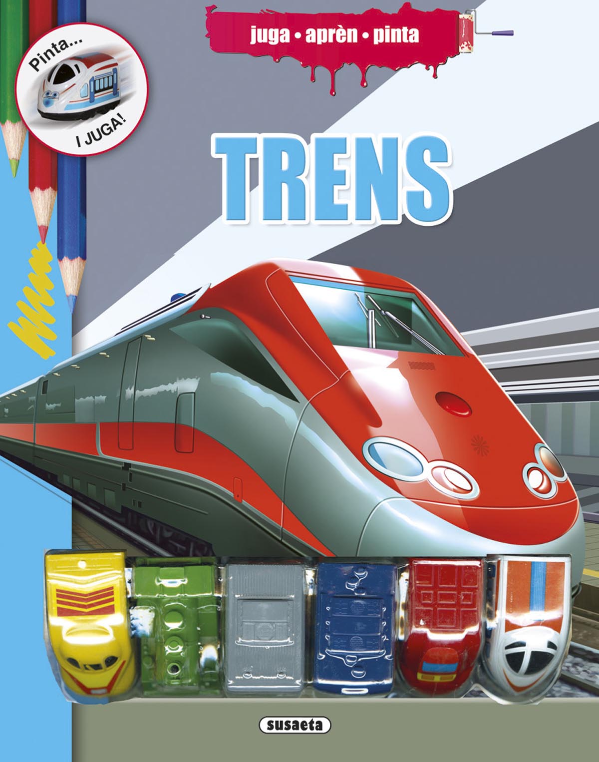 Trens, de Susaeta | portada del libro