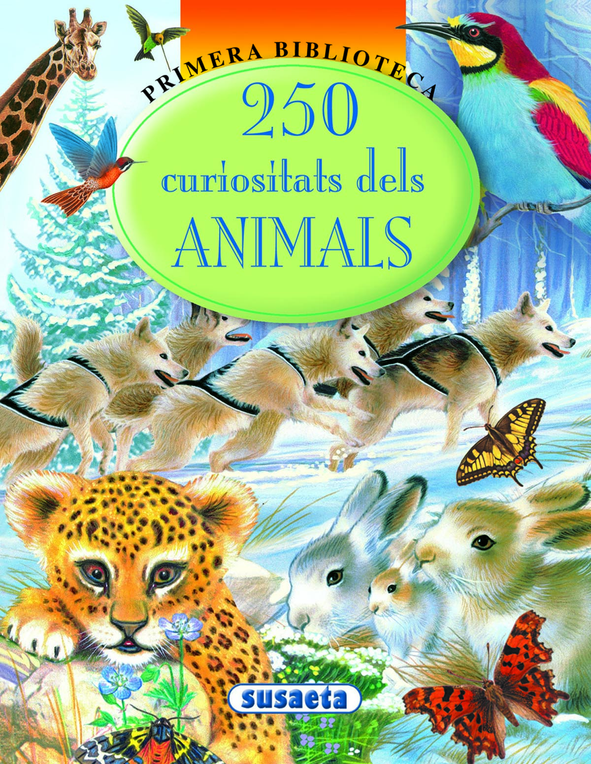 250 Curiositats dels animals, de Susaeta | portada del libro