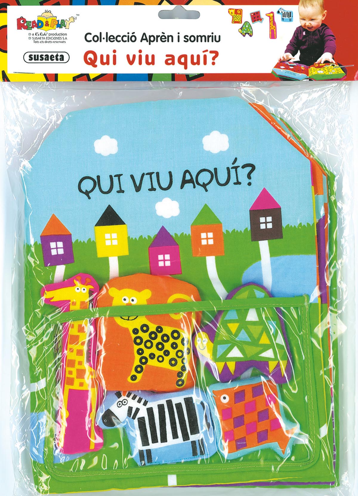 Qui viu aquí?, de Susaeta | portada del libro