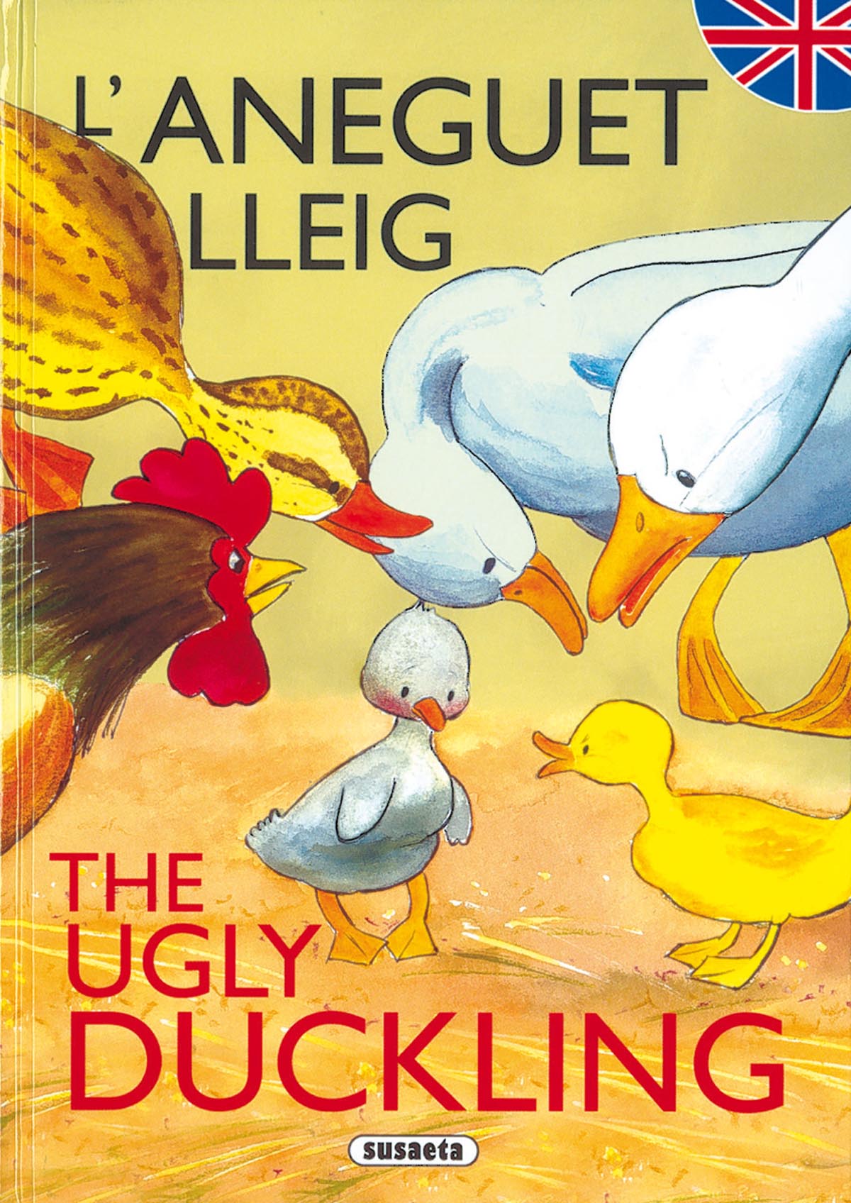 L'aneguet lleig/The ugly duckling, de Susaeta | portada del libro