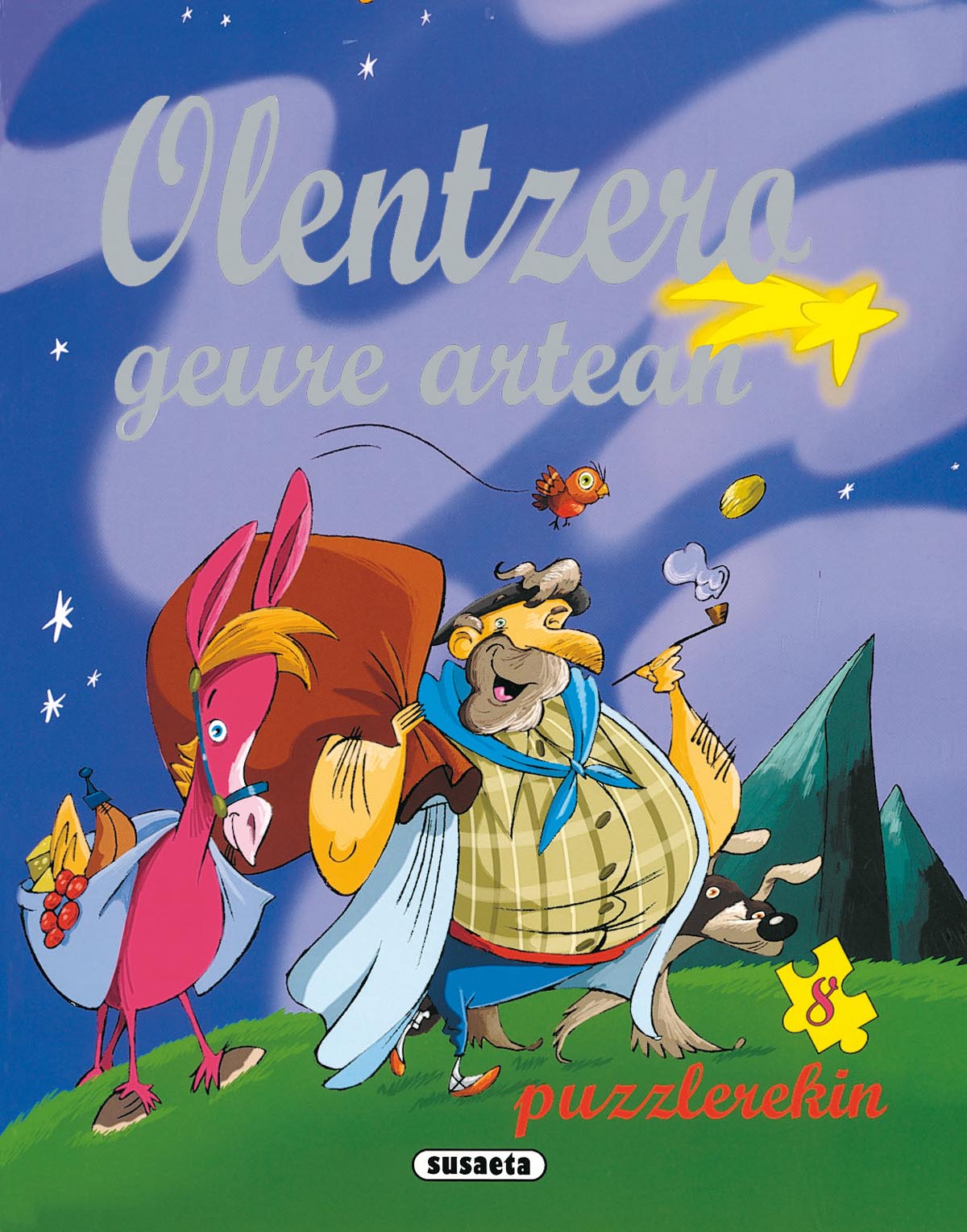 Olentzero geure artean, de Susaeta | portada del libro