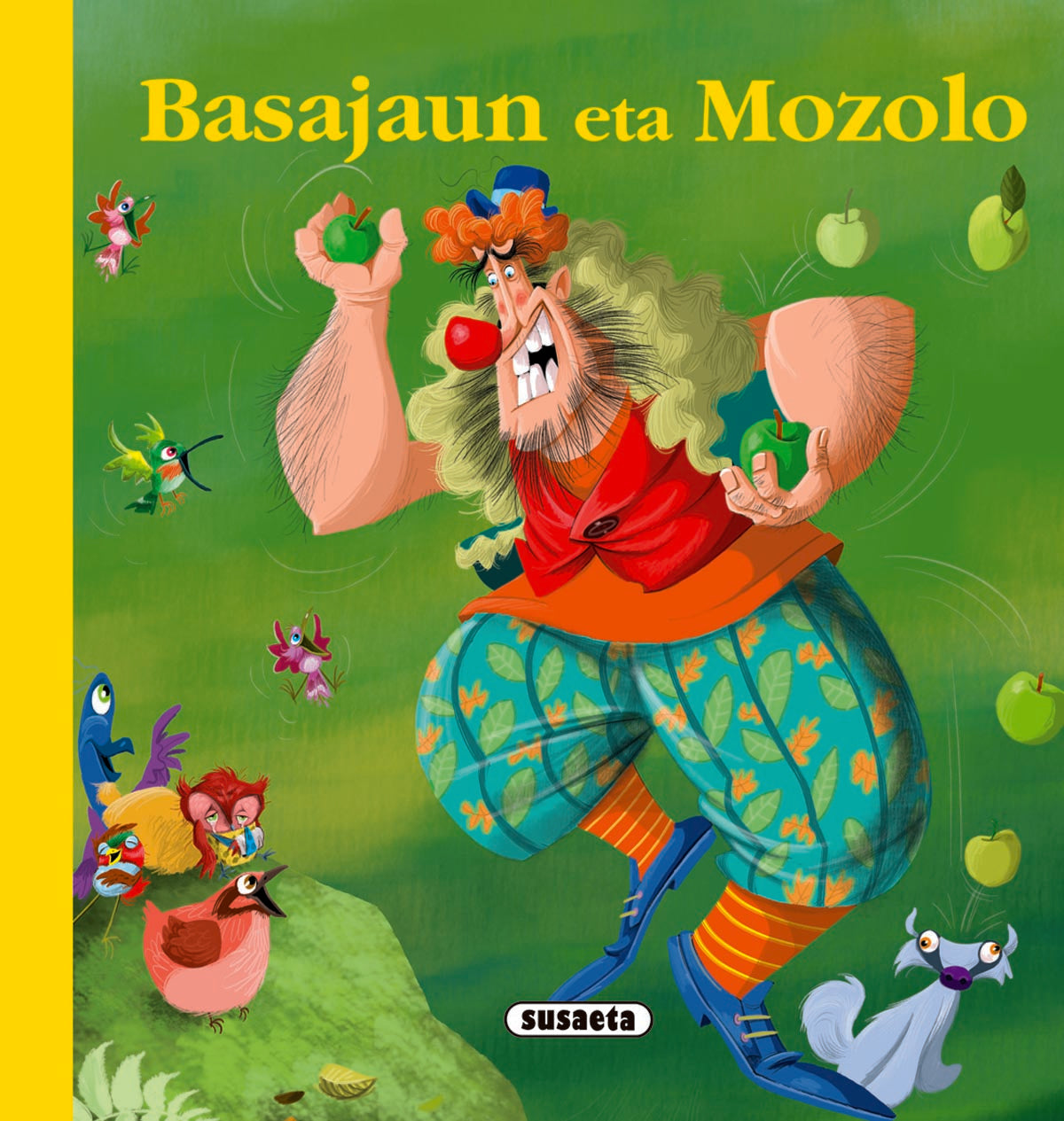 Basajaun eta Mozolo, de Irusta | portada del libro