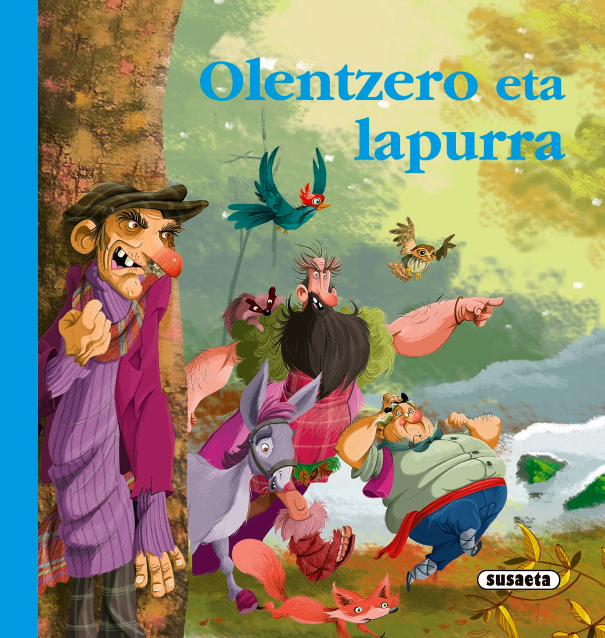 Olentzero eta lapurra, de Irusta | portada del libro