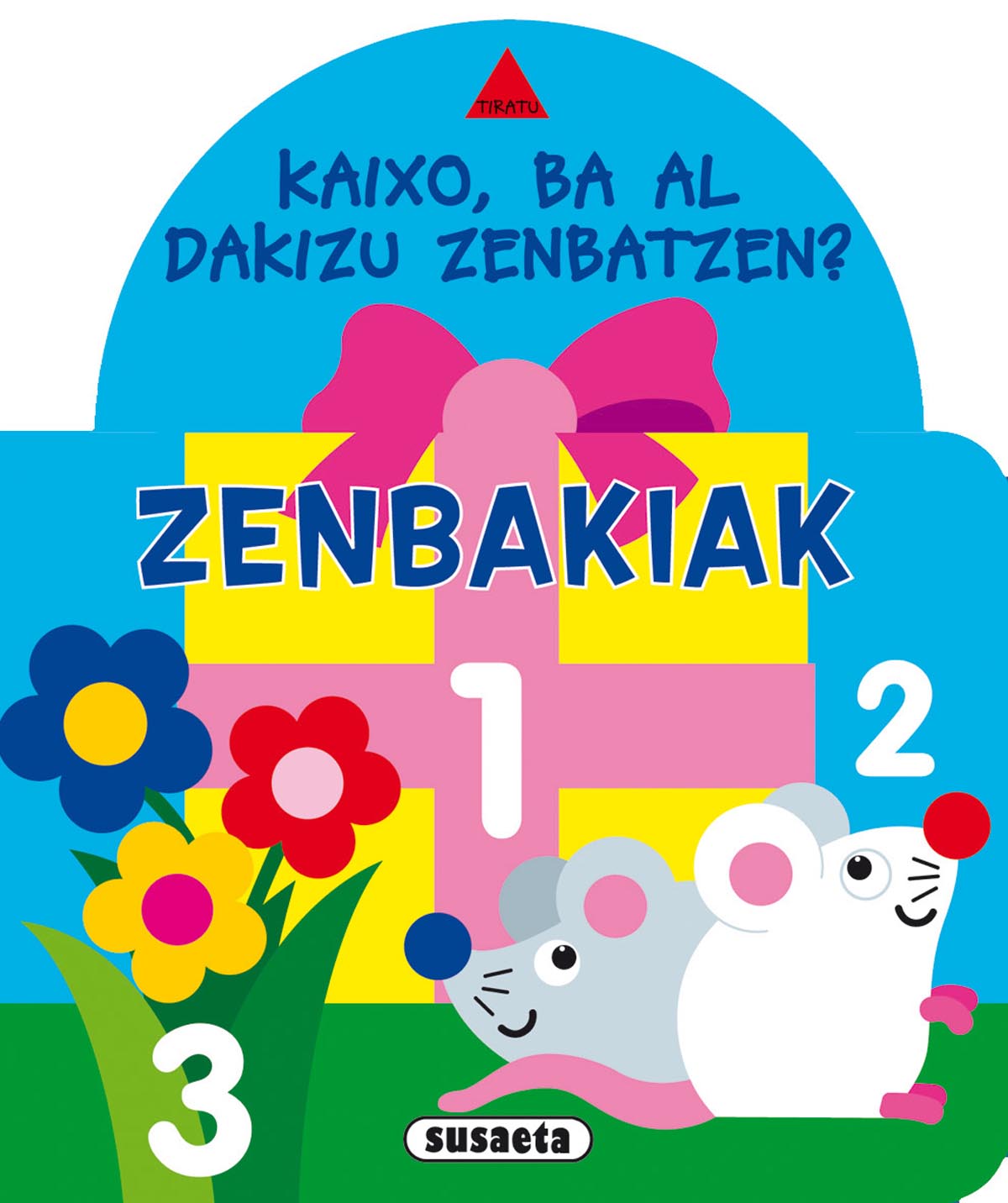 Zenbakiak, de Susaeta | portada del libro