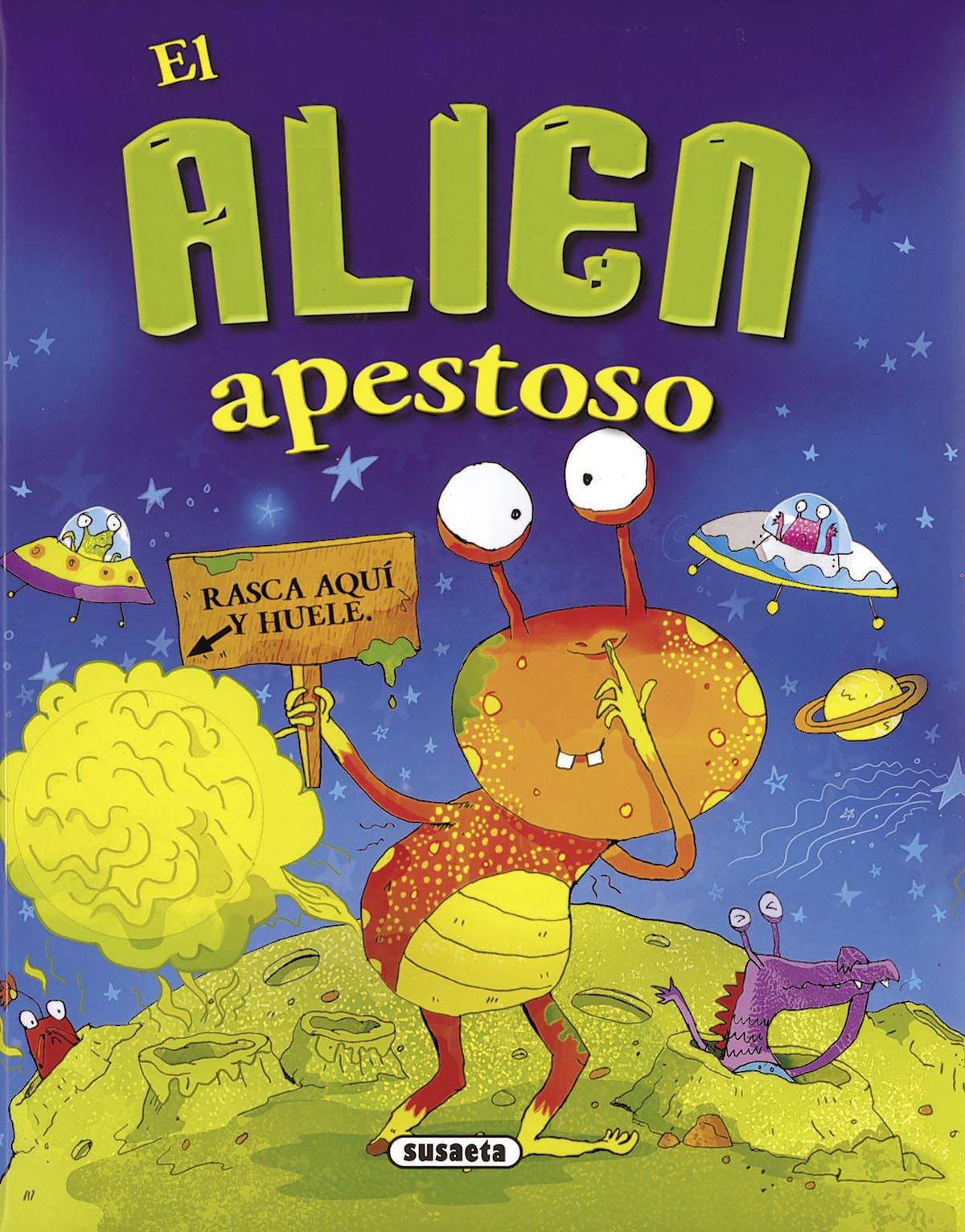 El alien apestoso, de Susaeta | portada del libro